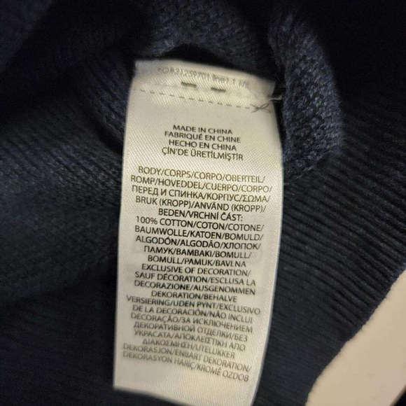 Polo Ralph Lauren Men's Navy Blue 100% Pima Cotton Sweater Size 4XLT - Picture 7 of 8